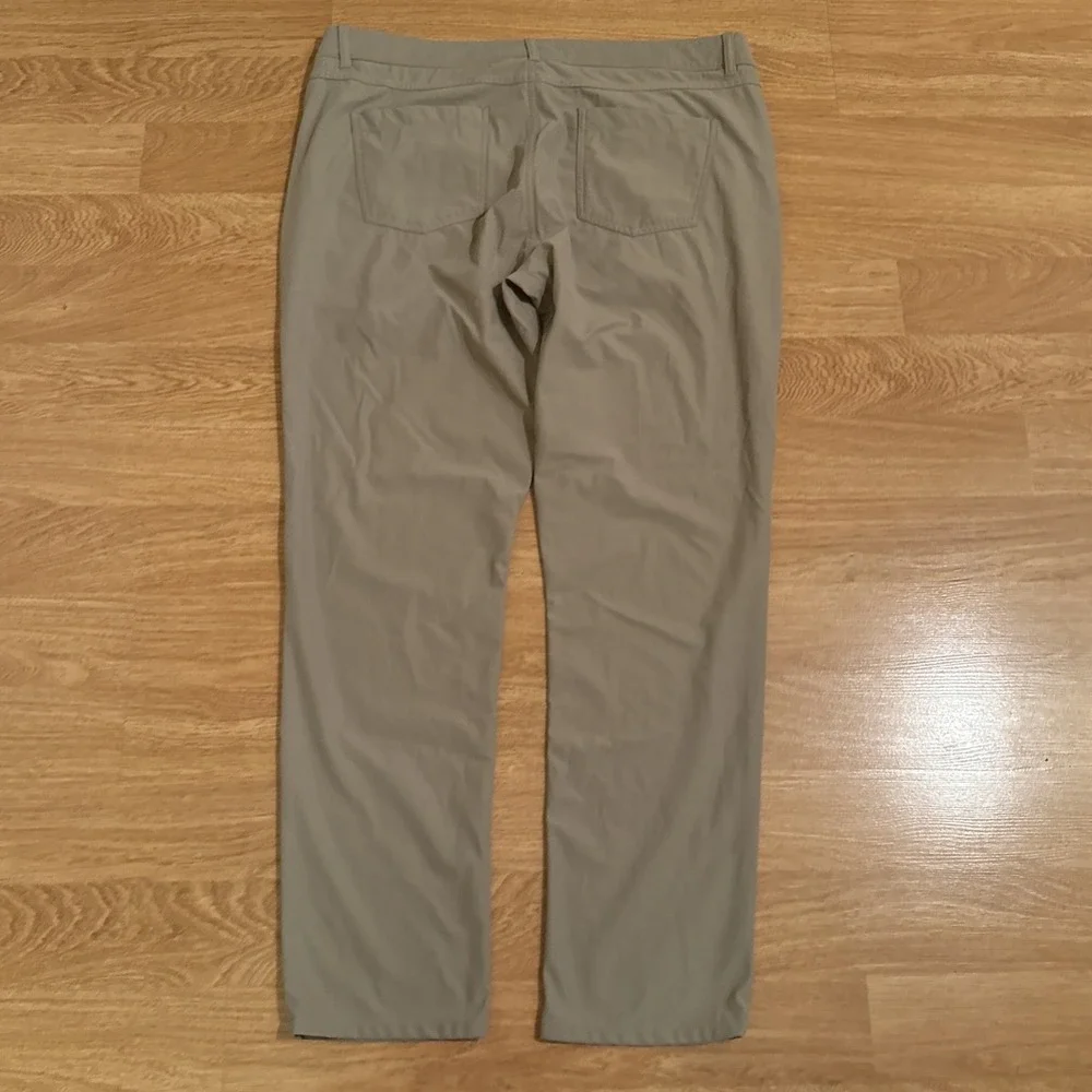 Johnnie O Prep-Formance Pants Men's 40x32 Beige Khaki Performance Golf Office